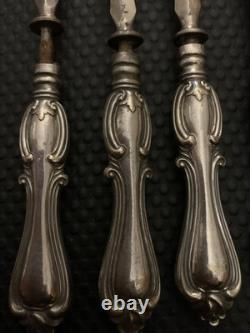 Silver Handled Forks Show Signs Of Wear