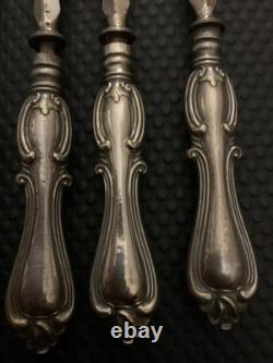 Silver Handled Forks Show Signs Of Wear