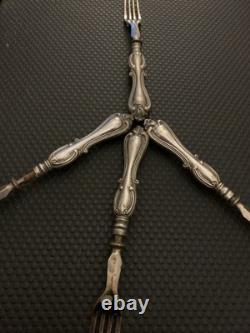 Silver Handled Forks Show Signs Of Wear