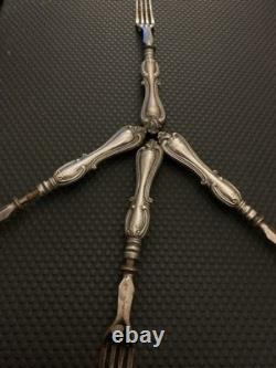 Silver Handled Forks Show Signs Of Wear