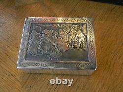 Silver Jewelry Box Silver Plated Wedding Morning