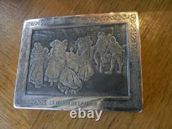 Silver Jewelry Box Silver Plated Wedding Morning