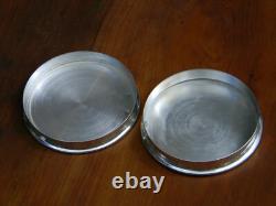 Silver Pill Box Silver Plated After Dinner Lancret Trainier