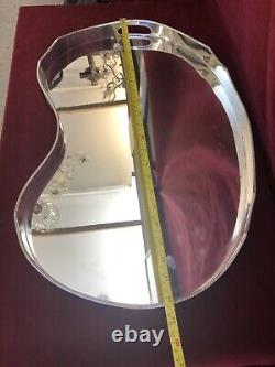 Silver Plate Tray Kidney Shaped
