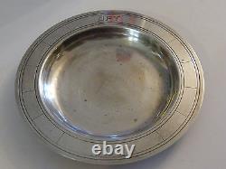 Silver Plated Art Deco Bottle Coaster