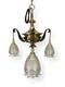 Silver Plated Art Nouveau Chandelier (21210)