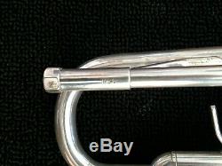 Silver Plated Blessing ML-1 Step-Up Trumpet with Original Blessing Hard Case