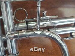 Silver Plated Blessing XL Flugelhorn in C with Original Hard Case and Benge MPC