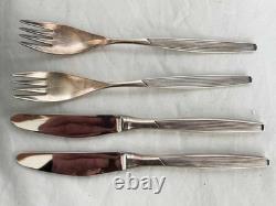 Silver Plated Canteen of Cutlery -Mid Century 65 Pc Cutlery Set Solingen German