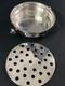 Silver Plated Food Warmer Signed Fleuron