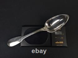 Silver Plated Fork Spoon. 950 19th Century Silversmith JAH 1798-1809