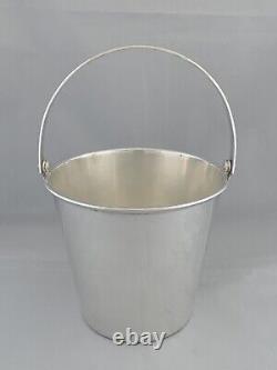 Silver Plated Ice Bucket ART DECO PERIOD Adie Brothers EPNS COCKTAIL BARWARE