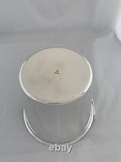 Silver Plated Ice Bucket ART DECO PERIOD Adie Brothers EPNS COCKTAIL BARWARE