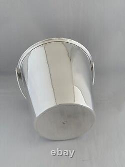 Silver Plated Ice Bucket ART DECO PERIOD Adie Brothers EPNS COCKTAIL BARWARE