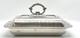 Silver Plated Lidded Rectangular Entree Dish Marked E. P. N. S Made in England