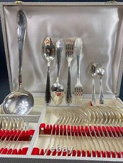 Silver Plated Metal Flatware Style Louis XV