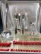 Silver Plated Metal Flatware Style Louis XV