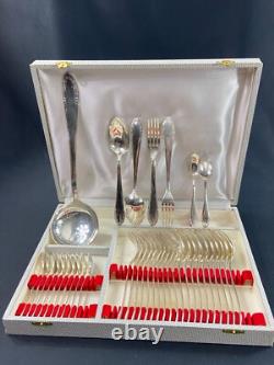 Silver Plated Metal Flatware Style Louis XV