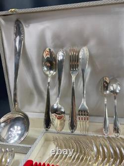 Silver Plated Metal Flatware Style Louis XV