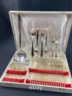 Silver Plated Metal Flatware Style Louis XV
