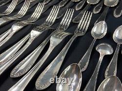 Silver Plated Metal Flatware Style Louis XV
