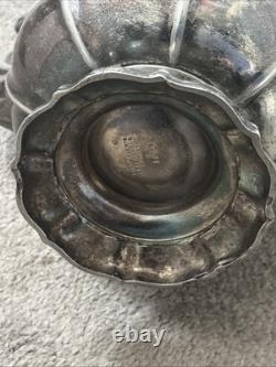 Silver Plated Metal Tea Pot Vintage Marked Dirty Dicks Leadenhall Market 1690