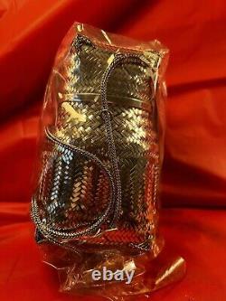 Silver Plated Petite Woven Shoulder Bag New In Original Packaging
