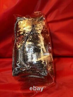 Silver Plated Petite Woven Shoulder Bag New In Original Packaging