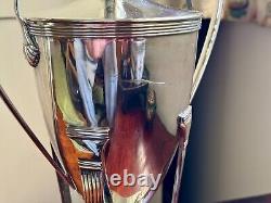 Silver Plated Regency Tea Urn Empire Georgian Samovar Coffee trophy Irish