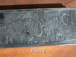 Silver Plated Snuffbox Teniers Flemish Kermesse