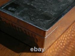 Silver Plated Snuffbox Teniers Flemish Kermesse