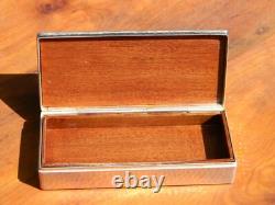 Silver Plated Snuffbox Teniers Flemish Kermesse