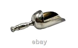 Silver Plated Sugar Scuttle with Scoop- Marked EPBM Made in England 1910