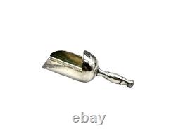 Silver Plated Sugar Scuttle with Scoop- Marked EPBM Made in England 1910