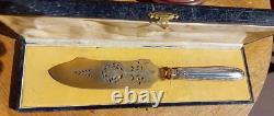 Silver Plated Tart Server Louis XVI