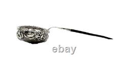 Silver Plated Unique Large Punch Bowl Ladle Marked AIRSilver Plate
