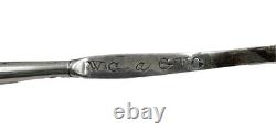 Silver Plated Unique Large Punch Bowl Ladle Marked AIRSilver Plate