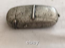 Silver Plated Vesta & Sovereign Case early 1900s