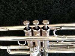 Silver Plated Yamaha Allegro YTR-5335G Step-Up Trumpet with Original Case