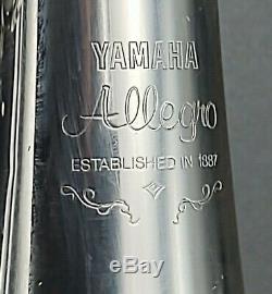 Silver Plated Yamaha Allegro YTR-5335 Step-Up Trumpet with Original Hard Case