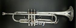 Silver Plated Yamaha Allegro YTR-5335 Step-Up Trumpet with Original Hard Case