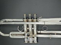 Silver Plated Yamaha Allegro YTR-5335 Step-Up Trumpet with Original Hard Case