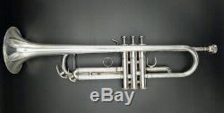 Silver Plated Yamaha Allegro YTR-5335 Step-Up Trumpet with Original Hard Case