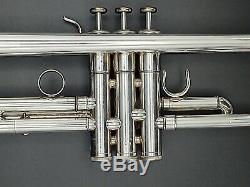 Silver Plated Yamaha Allegro YTR-5335 Step-Up Trumpet with Original Hard Case