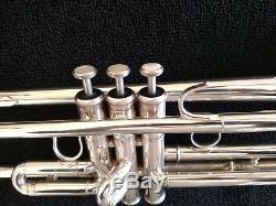 Silver Plated Yamaha YTR-5335G Allegro Trumpet with Original Yamaha Case