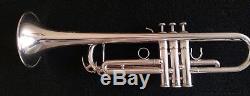 Silver Plated Yamaha YTR-5335G Allegro Trumpet with Original Yamaha Case