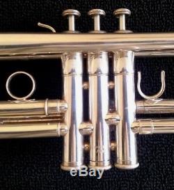 Silver Plated Yamaha YTR-5335G Allegro Trumpet with Original Yamaha Case