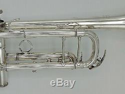 Silver Plated Yamaha YTR-6335HS Professional Trumpet with Original Yamaha Case