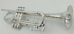 Silver Plated Yamaha YTR-6335HS Professional Trumpet with Original Yamaha Case