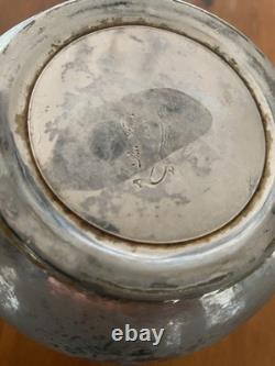 Silver Tone Vintage Plate